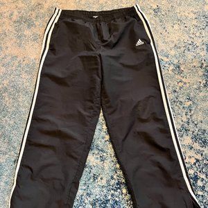Adidas Nylon Exercise Running Sweatpants size M L